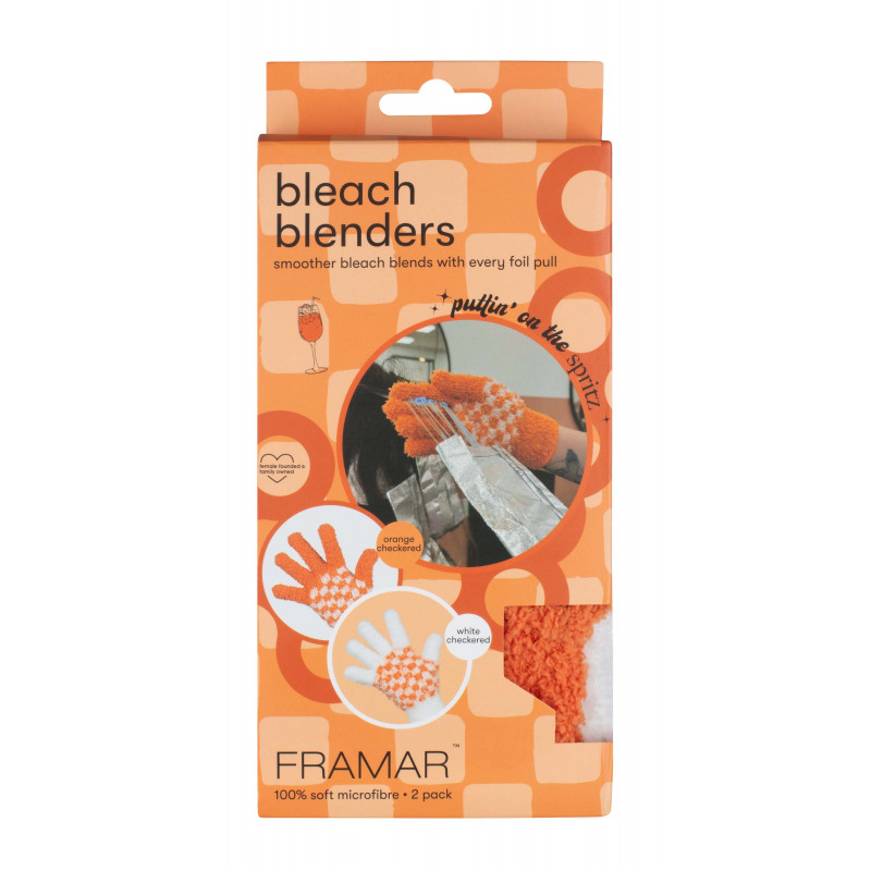 framar puttin on the spritz bleach blender gloves 2pc
