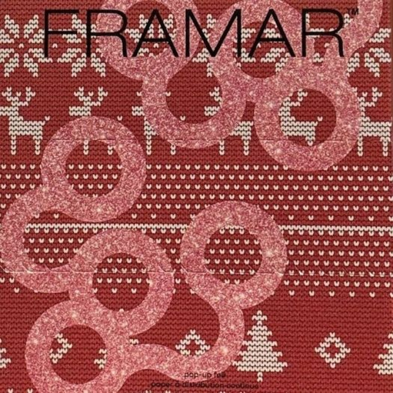 framar holiday sweater 5x11 pop up holiday foil 100pc