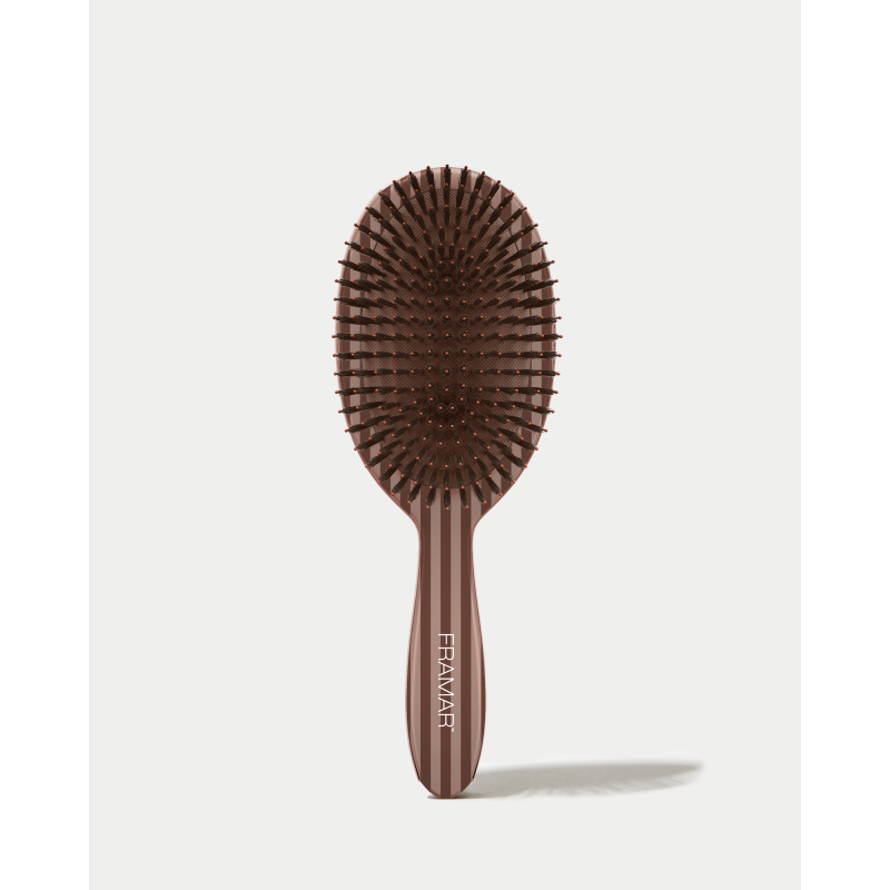 framar polish brush chocolate stripe