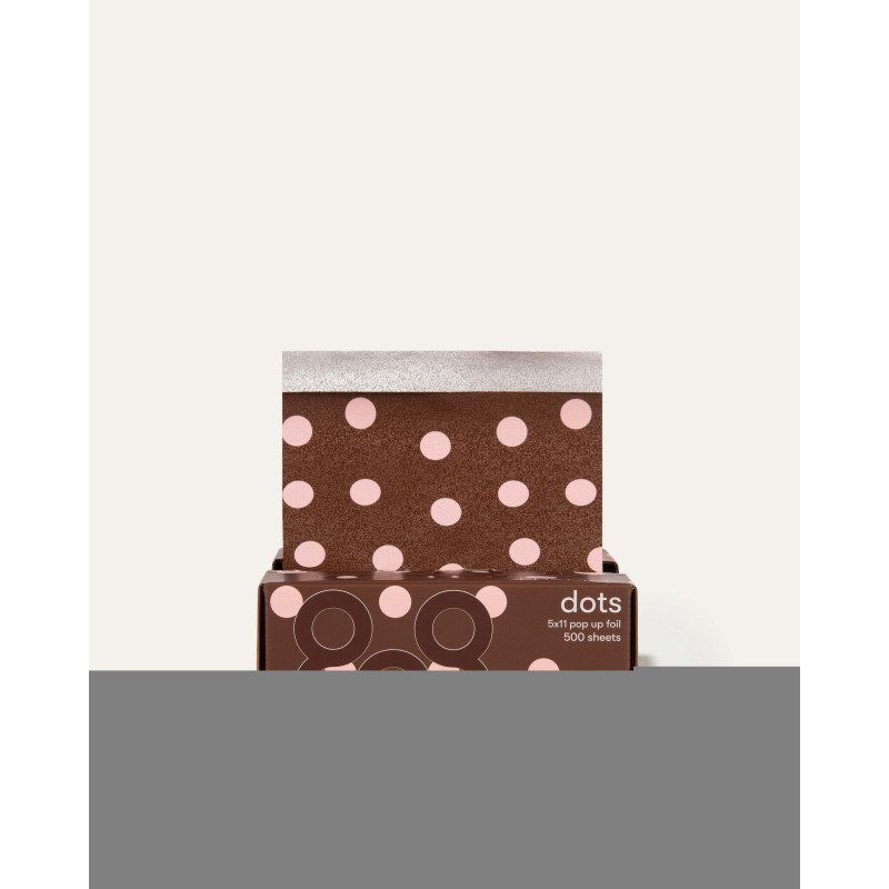 framar chocolate dots 5x11 pop up foil 500pc
