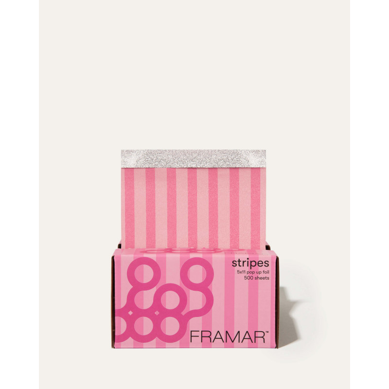 framar pink stripes 5x11 pop up foil 500pc