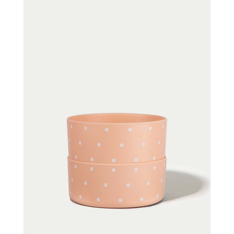 framar peach please bamboo bowls 2pk
