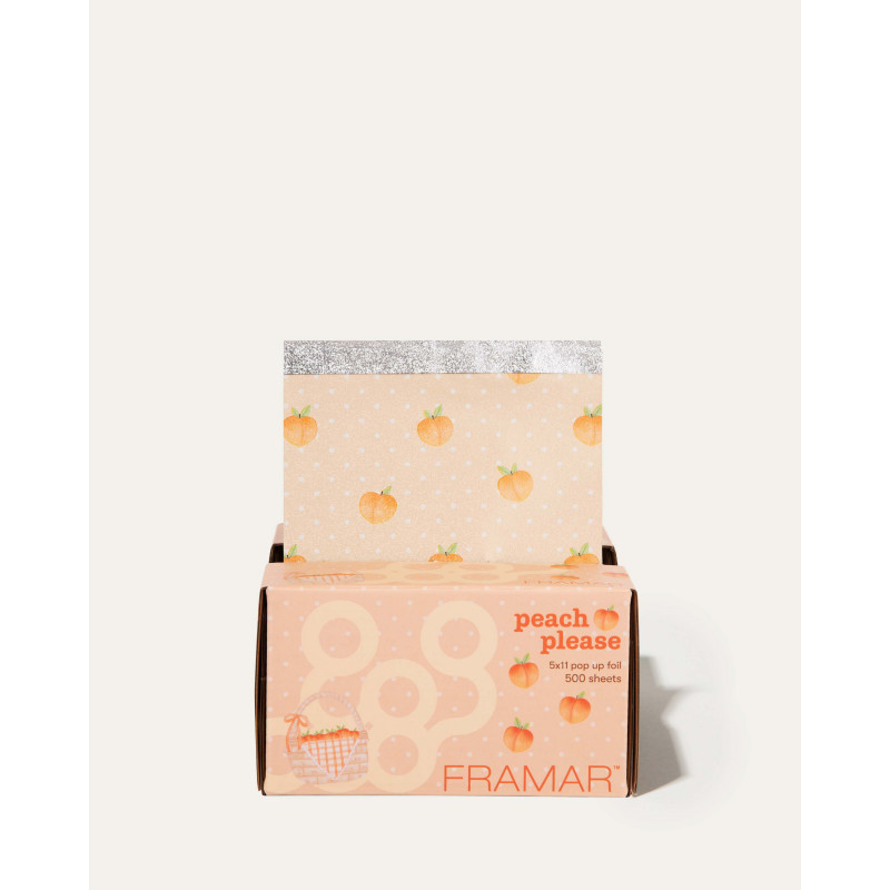 framar peach please 5x11 pop up foil 500pc