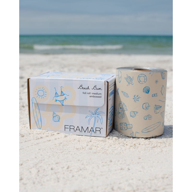framar beach bum medium embossed foil roll 320ft