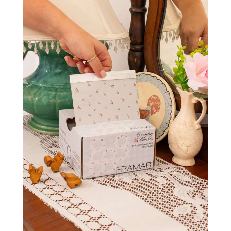 framar country charm 5x11 pop up foil 500pc