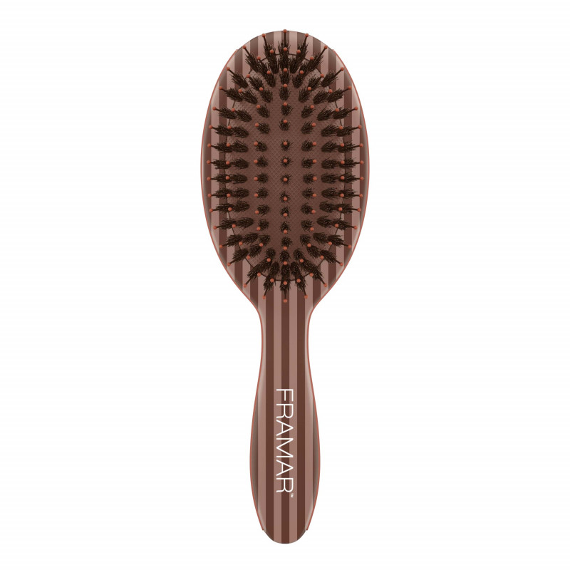 framar chocolate stripes mini polish brush 1pc