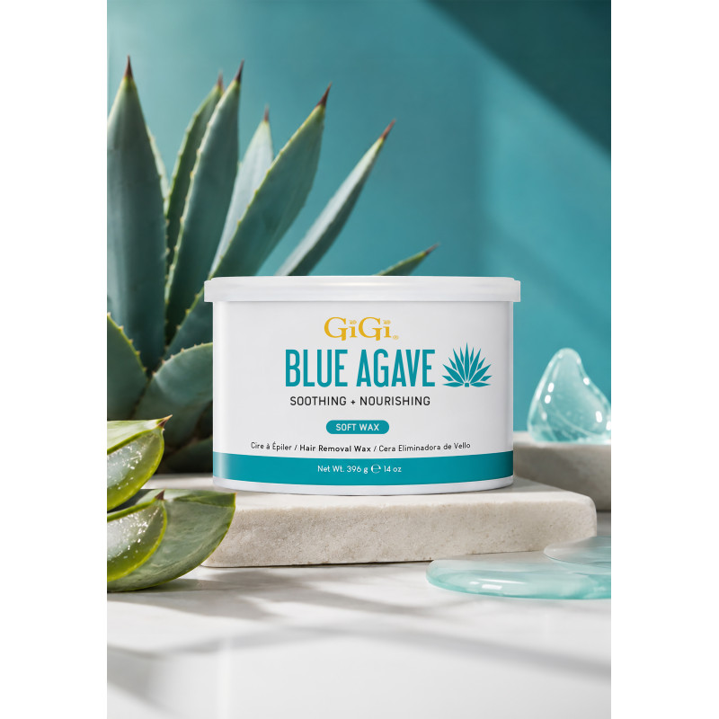 gigi soft wax blue agave 14oz