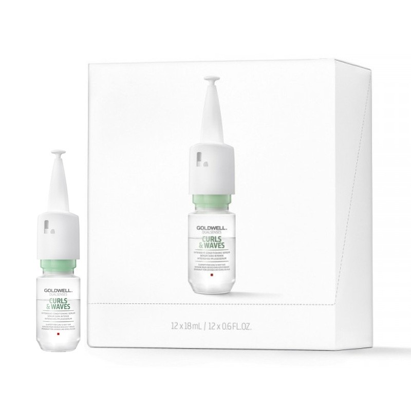 dualsenses curls & waves intensive conditioning serum 12x18ml