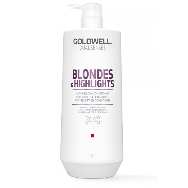 dualsenses blondes & highlights anti-yellow conditioner litre