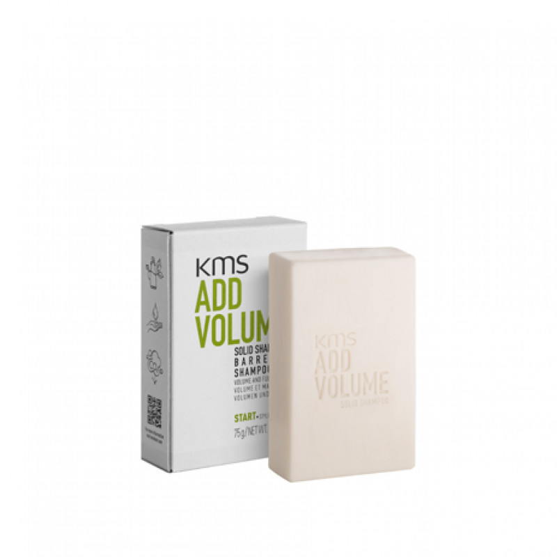 kms addvolume solid shampoo 75g