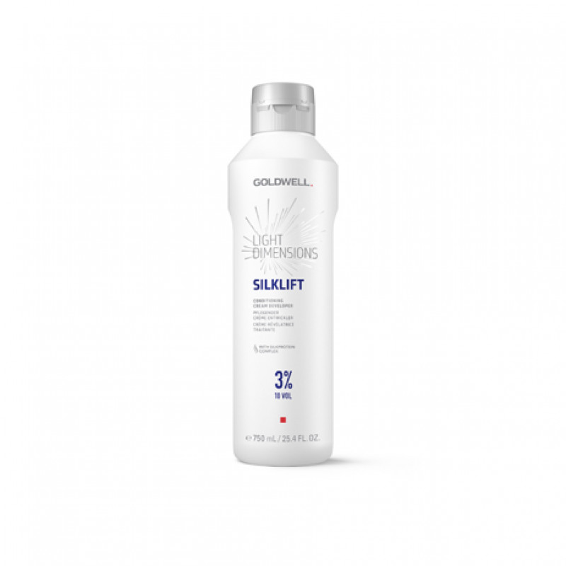 lightdimensions silklift 10 volume (3%) conditioning cream developer 750ml