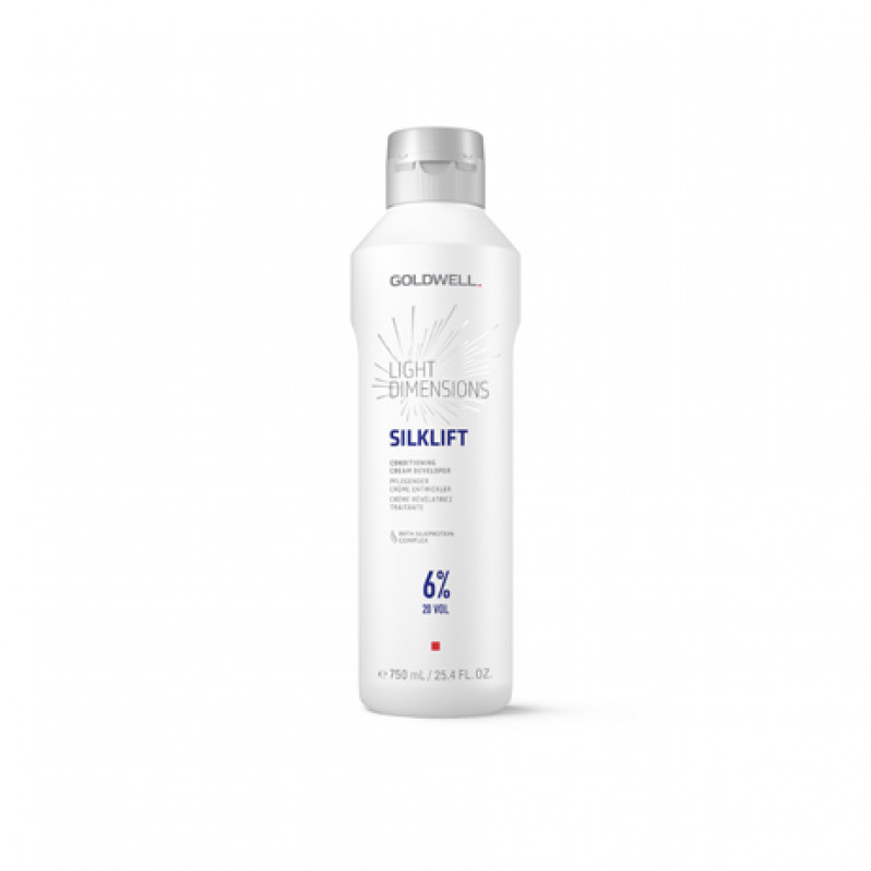 lightdimensions silklift 20 volume (6%) conditioning cream developer 750ml