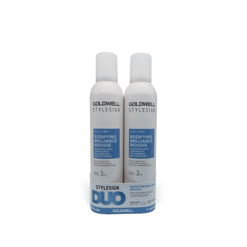 stylesign bodifying brilliance mousse duo pack