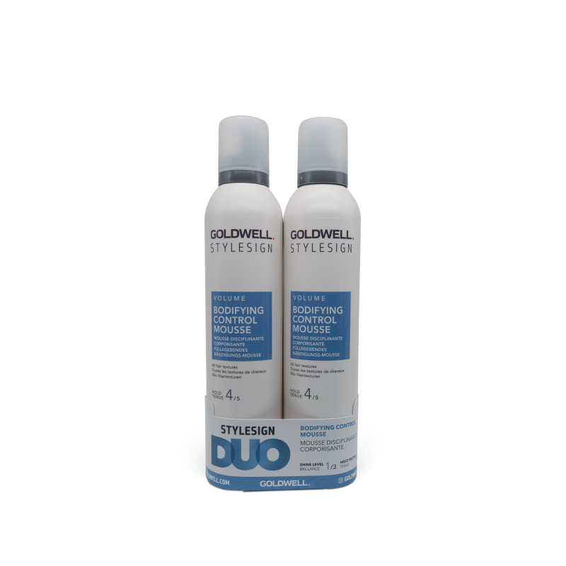 stylesign bodifying control mousse duo pack