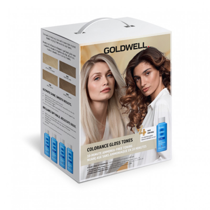 goldwell blonde your way colorance gloss tones trial kit
