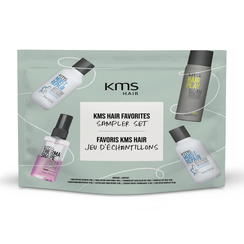 kms hair favorites holiday sampler pack 2025