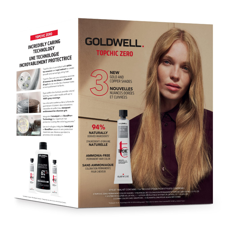 goldwell topchic zero new shade trial kit sept/oct 2025