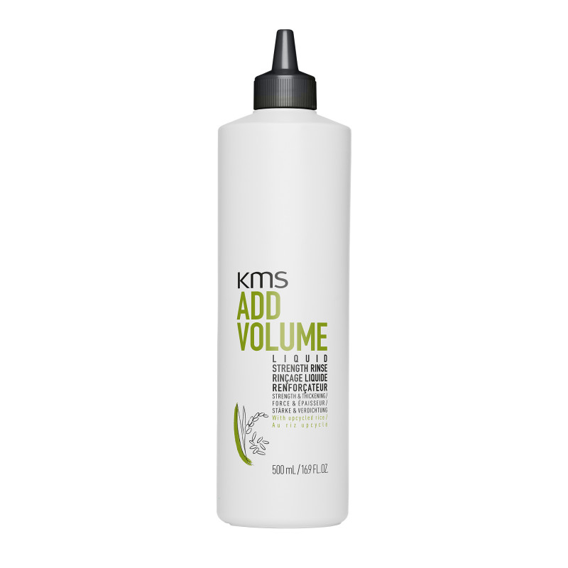 kms addvolume liquid strength rinse 500ml