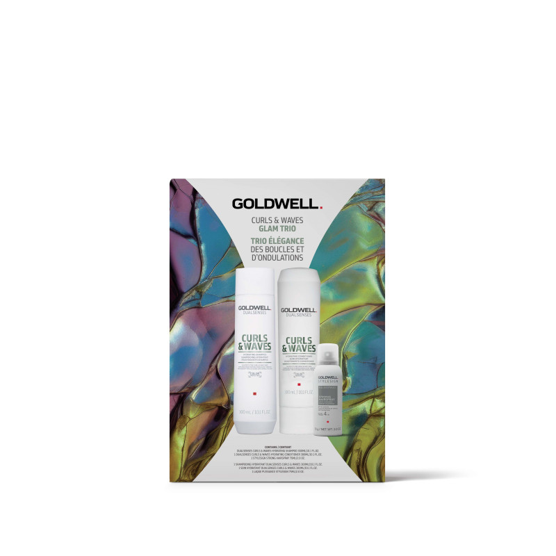 goldwell curls & waves holiday trio 2025