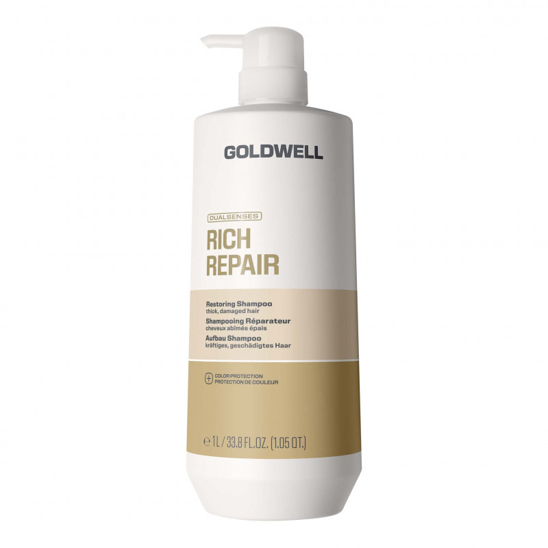 dualsenses rich repair restoring shampoo litre
