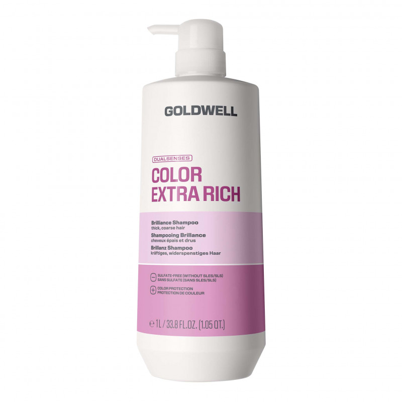 dualsenses color extra rich shampoo sulfate-free litre