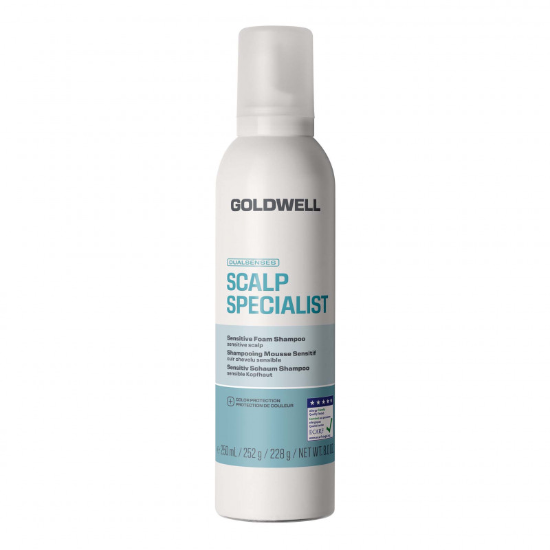 dualsenses scalp specialist sensitive foam shampoo 250ml