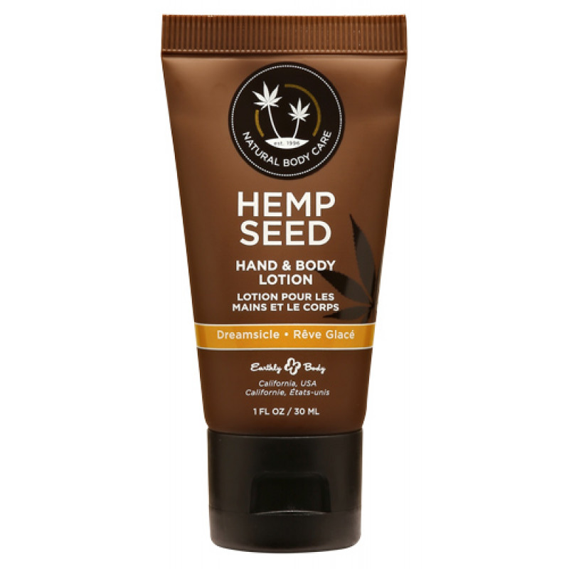 hemp seed hand & body lotion dreamsicle 1oz