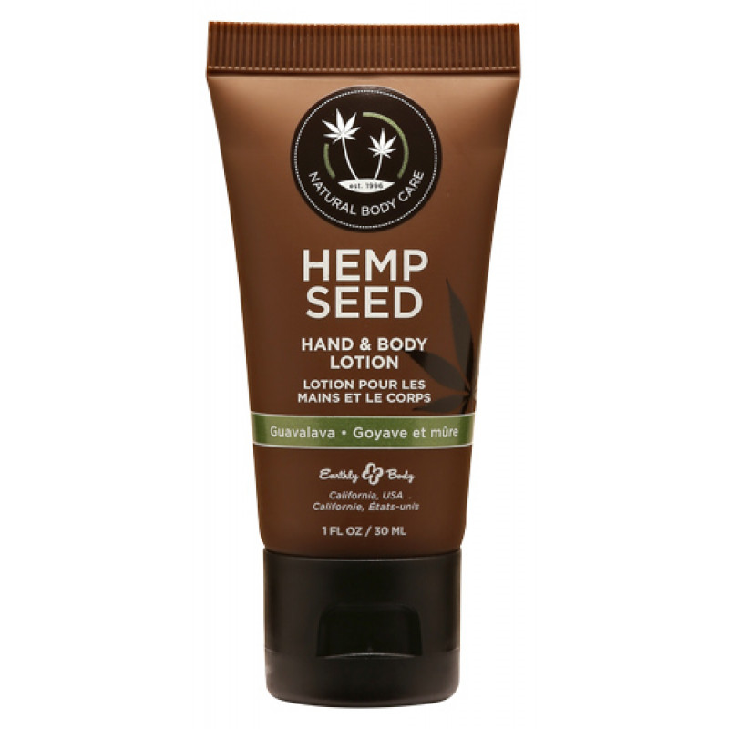 hemp seed hand & body lotion guavalava 1oz