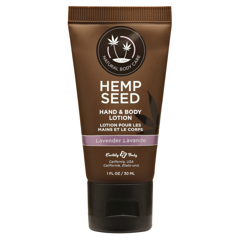 hemp seed hand & body lotion lavender 1oz 