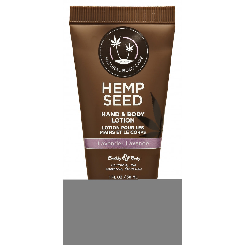 hemp seed hand & body lotion lavender 1oz 
