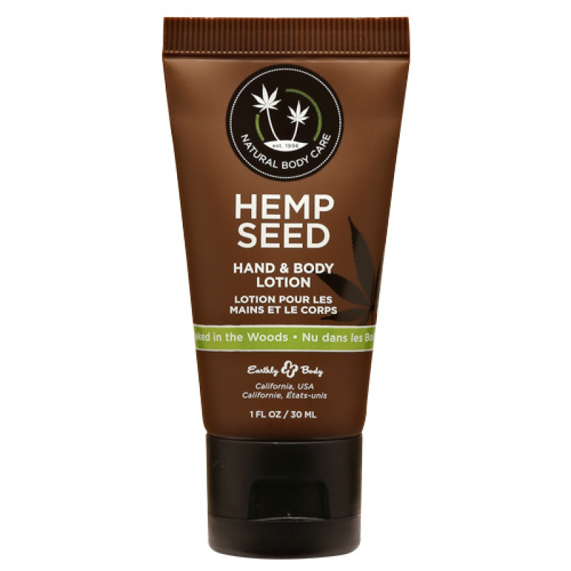 hemp seed hand & body lotion naked in the woods 1oz