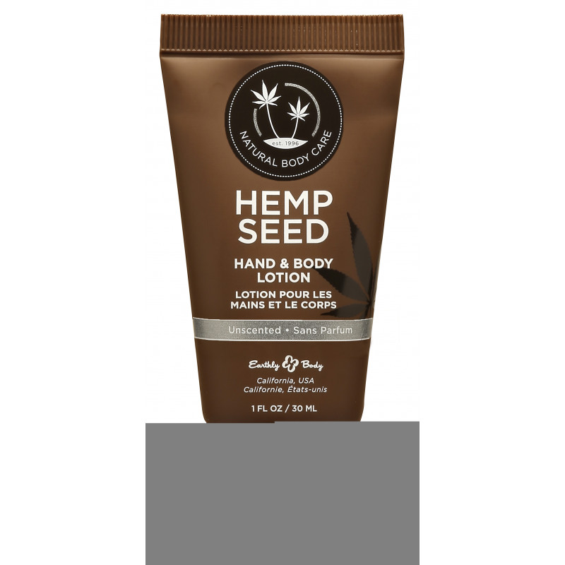 hemp seed hand & body lotion unscented 1oz 