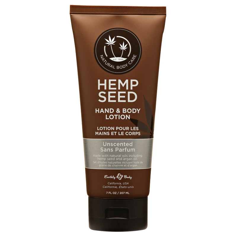hemp seed hand & body lotion unscented 7oz