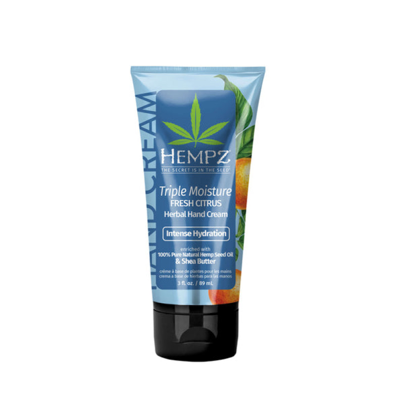 hempz triple moisture fresh citrus herbal hand cream 3oz