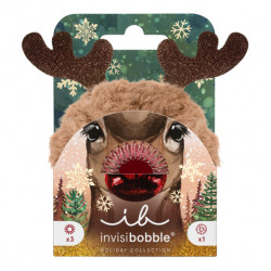 invisibobble holiday red nose reindeer 4pc