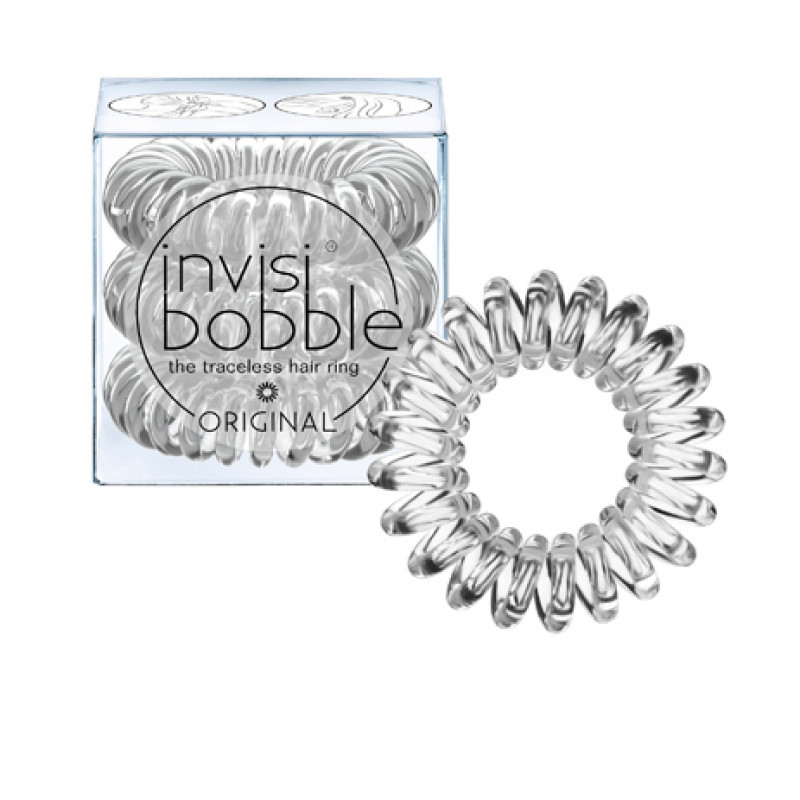 invisibobble original crystal clear 3pc