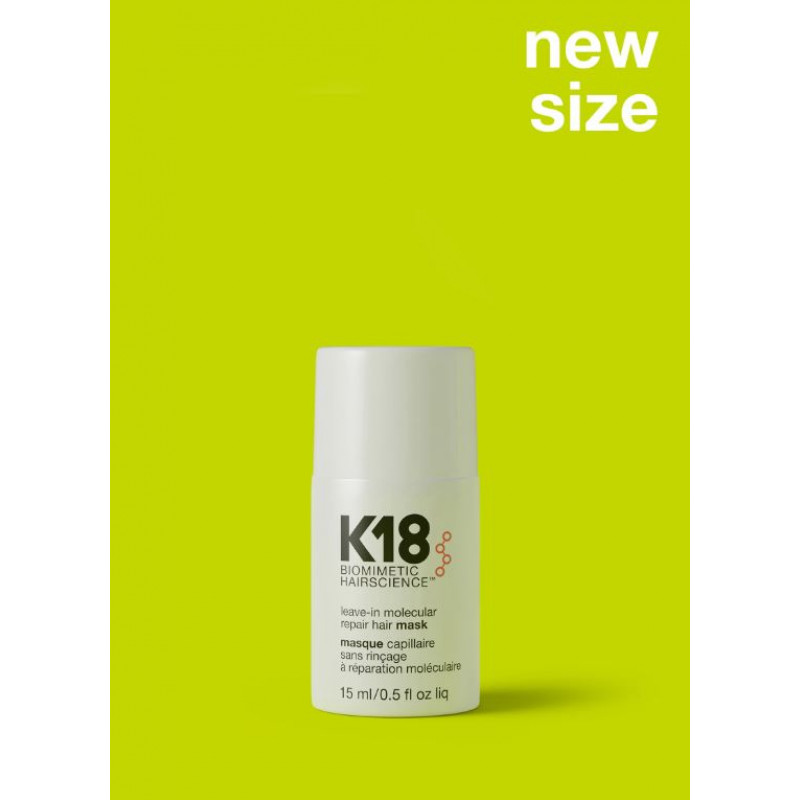 k18 leave-in molecular repair mask 15ml