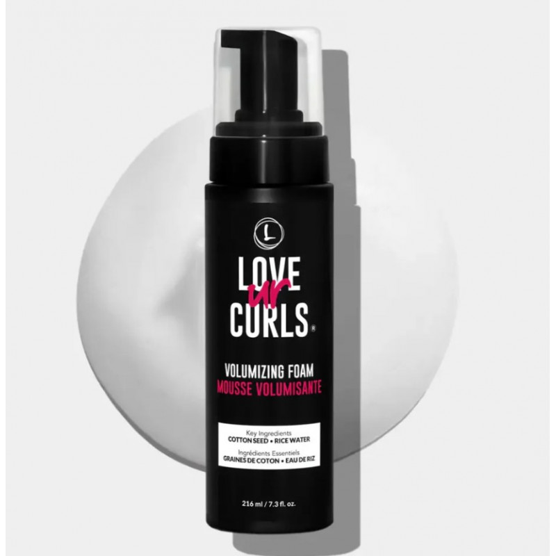 love ur curls volumizing foam  216ml
