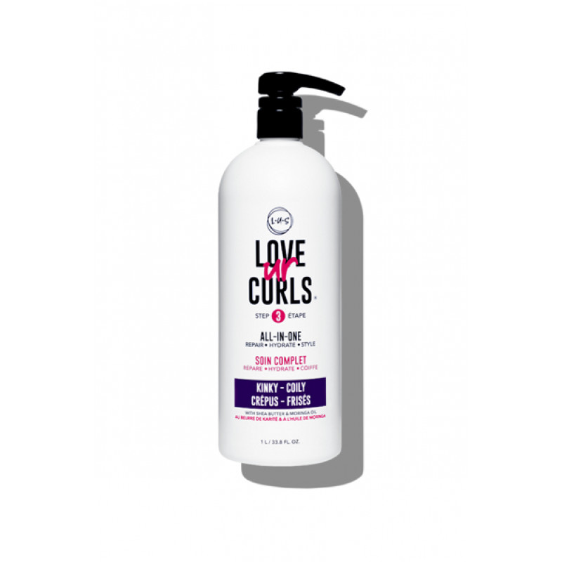 love ur curls all in one kinky coily litre