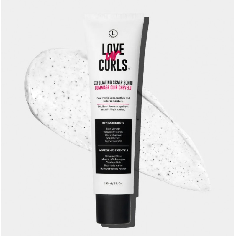 love ur curls exfoliating scalp scrub 150ml