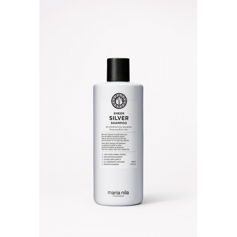 maria nila sheer silver shampoo 350ml