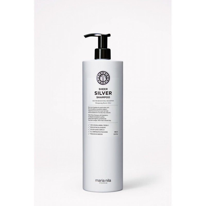 maria nila sheer silver shampoo 1000ml