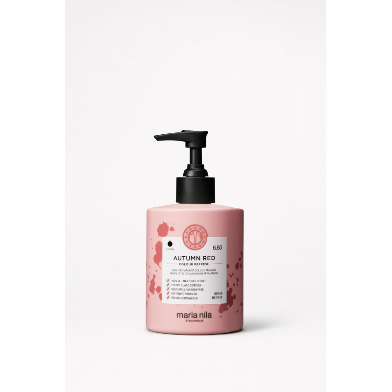 maria nila colour refresh autumn red 6.60 300ml
