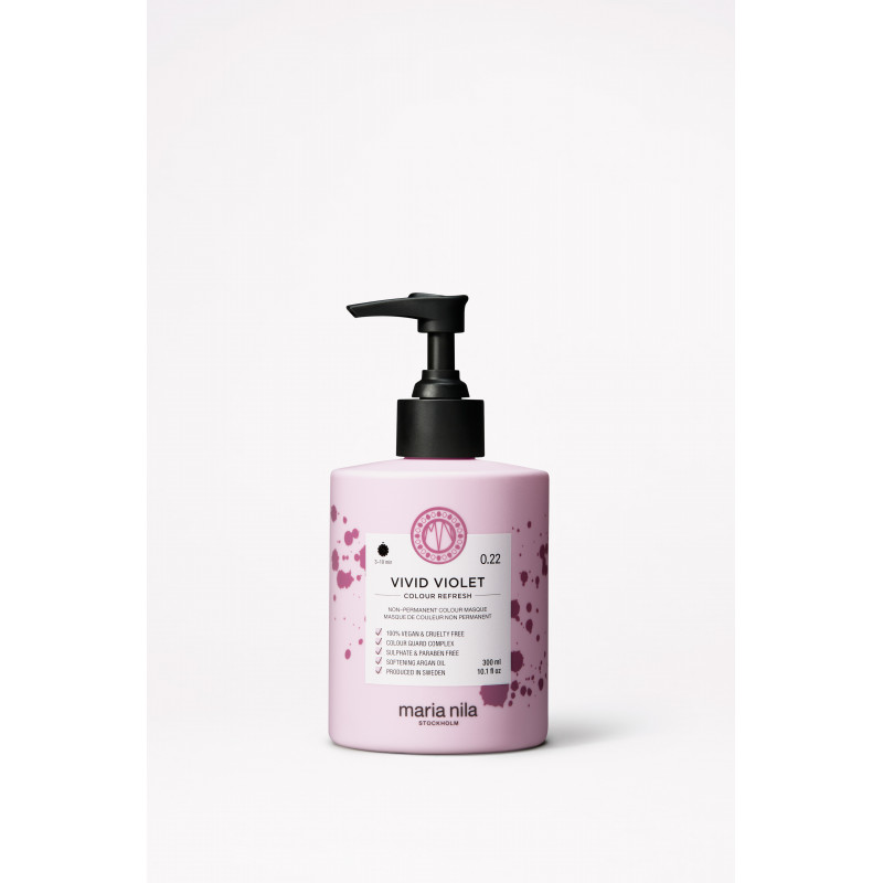 maria nila colour refresh vivid violet 0.22 300ml