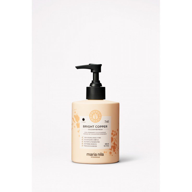 maria nila colour refresh bright copper 7.40 300ml