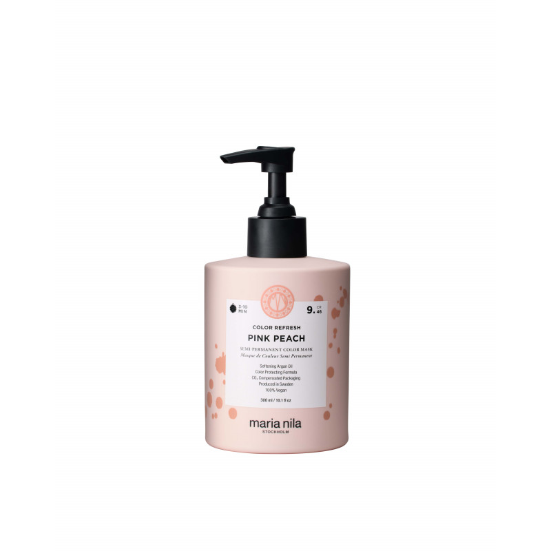 maria nila colour refresh pink peach 9.46 300ml