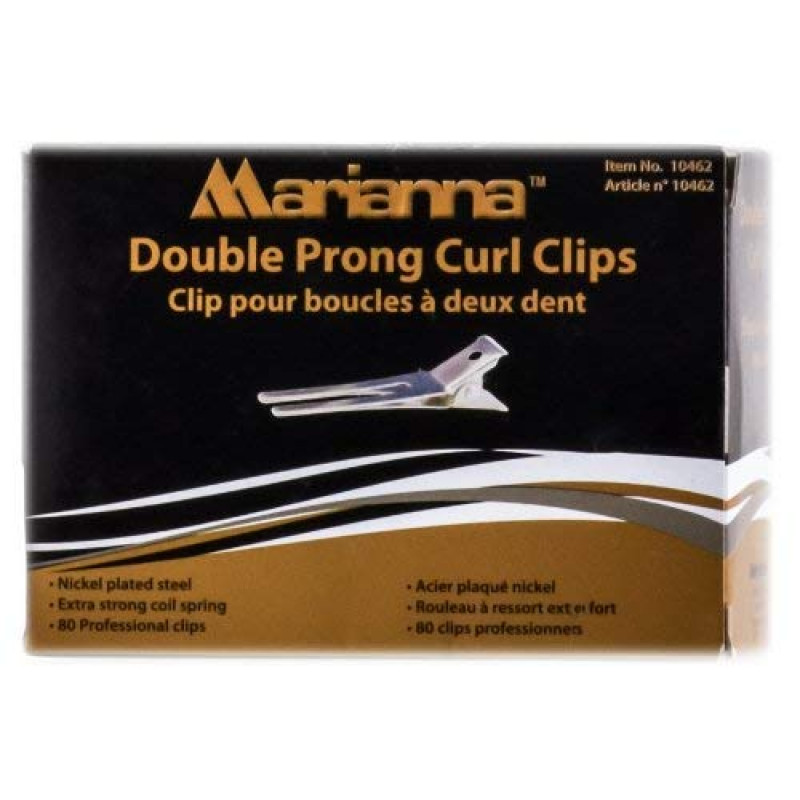 marianna double prong clips 80pc