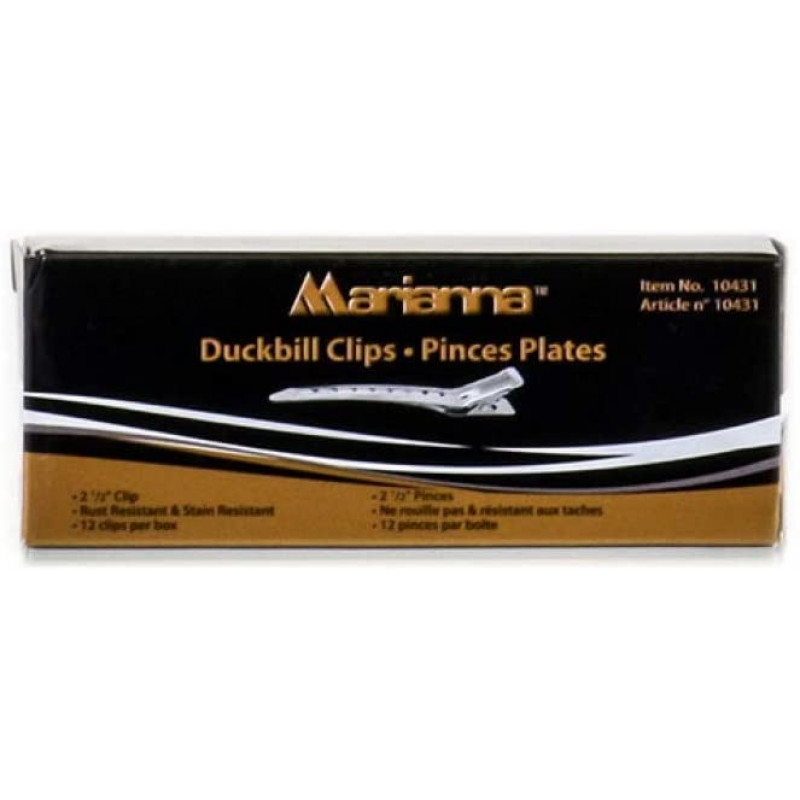 marianna duckbill clips 12pk