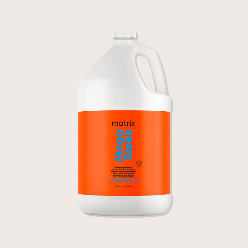 matrix mega sleek smoothing shampoo gallon