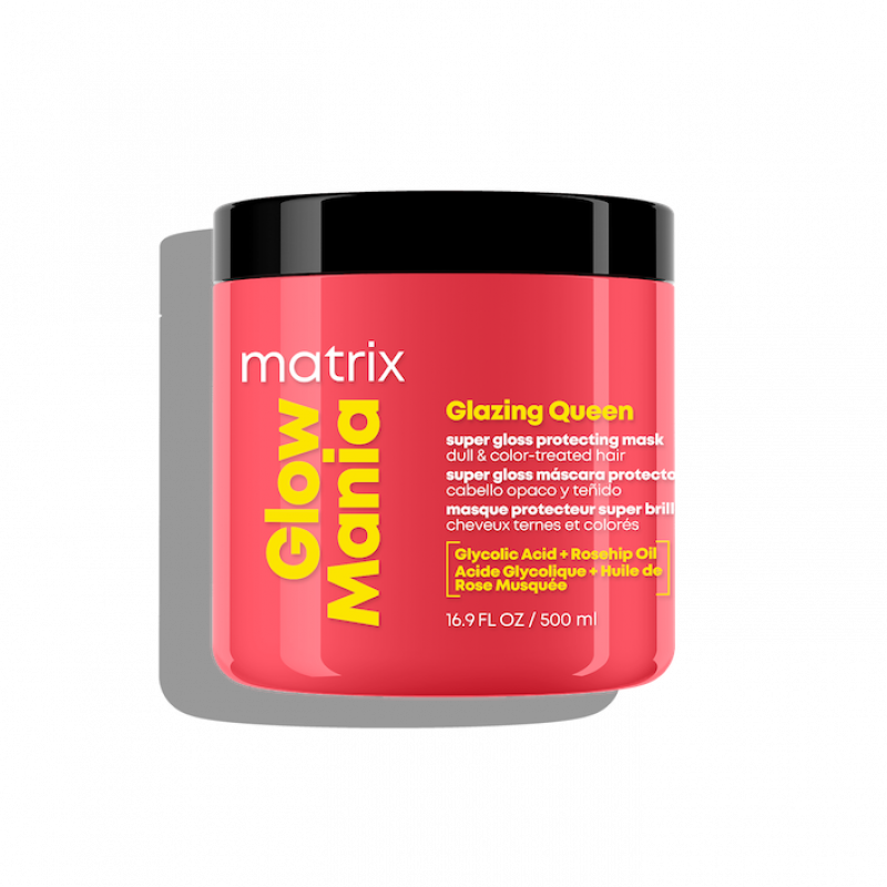matrix glow mania glazing queen super gloss protecting mask 500ml